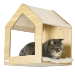 PawHut Unique Cat Tree Made From Cat Shelves With 10 Levels For More Height, Wall-Mounted Cat Tree Climbing Playground, Cat Hammocks, Modern Cat Tree -PawHut || Nylabone || Northlight Gifts Shop GUEST c8effff4 7653 42ad ac3e 9e439cd84e1c