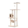 Armarkat 70" Real Wood Cat Furniture,Ultra Thick Faux Fur Covered Cat Condo House A7005, Beige -PawHut || Nylabone || Northlight Gifts Shop GUEST c915b409 79e9 4218 b71d a8d05b715fa2