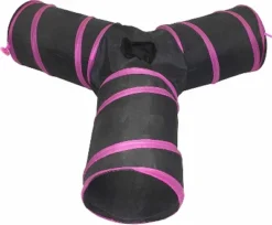 Pet Life 3-Way Kitting-Go-Seek Interactive Collapsible Passage Kitty Cat Tunnel -PawHut || Nylabone || Northlight Gifts Shop GUEST c99c83a5 9480 4c3a 845a 133fb4bb528c