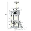 Costway 66'' Cat Tree Condo Kitten Multi-Level Activity Center Plush Perches W/ Hammock -PawHut || Nylabone || Northlight Gifts Shop GUEST d580d474 b285 464e be90 1301efb6d98e