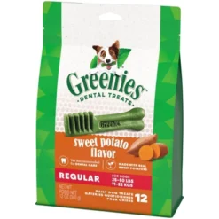 Greenies Dental Bone Sweet Potato Dog Treat - Regular - 12oz -PawHut || Nylabone || Northlight Gifts Shop GUEST d5cf683b 5cc8 4f54 be62 1895687bd59f