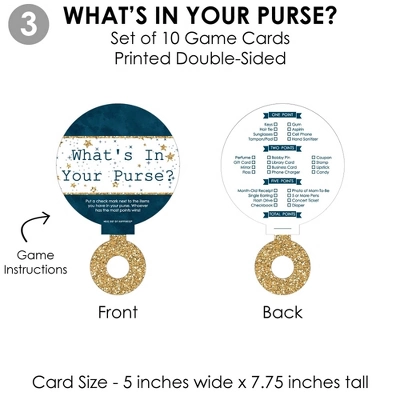 Big Dot Of Happiness Twinkle Twinkle Little Star - 4 Baby Shower Games - 10 Cards Each - Gamerific Bundle 7 Big Dot Of Happiness Twinkle Twinkle Little Star - 4 Baby Shower Games - 10 Cards Each - Gamerific Bundle - Image 5