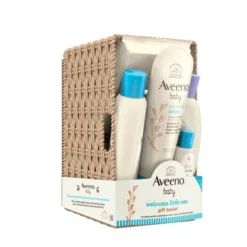 Aveeno Baby Welcome Little One Essentials Skincare Gift Set Includes Wash, Lotion & Wipes - 5ct -PawHut || Nylabone || Northlight Gifts Shop GUEST d72a5f1c cd21 4e25 8fe5 14035660bb9d