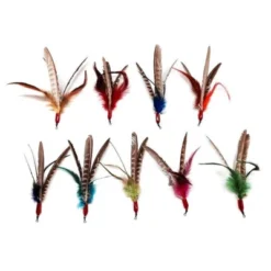 GoCat DaBird SUPER Feather Refill, Assorted Colors, Pack Of 3