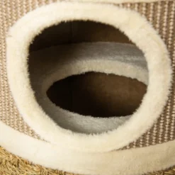 PawHut 28 Inch Cat Condo, 3 Story Cat Hideaway With Sisal Scratching Pad, Barrel Shaped Small Cat Tree For Indoor Cats, Khaki And Brown 11 PawHut 28 Inch Cat Condo, 3 Story Cat Hideaway With Sisal Scratching Pad, Barrel Shaped Small Cat Tree For Indoor Cats, Khaki And Brown -PawHut || Nylabone || Northlight Gifts Shop GUEST d9d86830 a8c3 4ab3 ab79 53e4a41b28f0