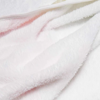 Juvale Milestones Of Baby's First Year Floral Blanket, White Fleece Blanket (60 X 40 In) 4 Juvale Milestones Of Baby's First Year Floral Blanket, White Fleece Blanket (60 X 40 In) - Image 2