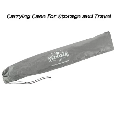 Elevated Dog Bed - 36x29.75-Inch Portable Pet Bed With Non-Slip Feet - Indoor/Outdoor Dog Cot Or Puppy Bed For Pets Up To 80lbs By PETMAKER (Gray) 5 Elevated Dog Bed - 36x29.75-Inch Portable Pet Bed With Non-Slip Feet - Indoor/Outdoor Dog Cot Or Puppy Bed For Pets Up To 80lbs By PETMAKER (Gray) - Image 3