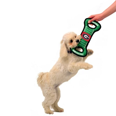 NCAA Georgia Bulldogs Field Dog Toy 5 NCAA Georgia Bulldogs Field Dog Toy - Image 3