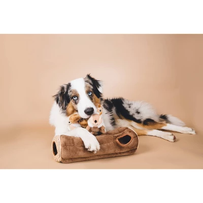 ZippyPaws Burrow Log Dog Toy 4 ZippyPaws Burrow Log Dog Toy - Image 2