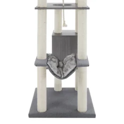 Sam's Pets Tyrone 70.5" Gray Cat Tree -PawHut || Nylabone || Northlight Gifts Shop GUEST e98f8949 4445 4ac9 a9f6 d7a8d82923f3
