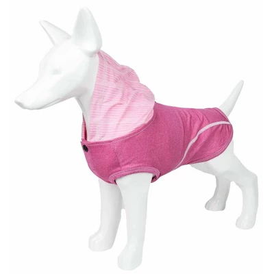 Pet Life Active Pull-Rover 4-Way Stretch Two-Toned Performance Sleeveless Hoodie Dog And Cat T-Shirt - Pink - XS 9 Pet Life Active Pull-Rover 4-Way Stretch Two-Toned Performance Sleeveless Hoodie Dog And Cat T-Shirt - Pink - XS - Image 7