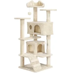 Yaheetech 54"H Cat Tree With 2 Condos For Kittens Small Cats -PawHut || Nylabone || Northlight Gifts Shop GUEST f3702b6d 8242 448a 983b b2c2340818e7