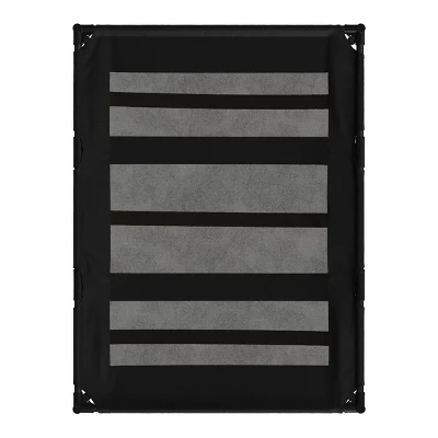 Elevated Dog Bed - 48x36-Inch Portable Pet Bed With Non-Slip Feet - Indoor/Outdoor Dog Cot Or Puppy Bed For Pets Up To 110lbs By PETMAKER (Black) 7 Elevated Dog Bed - 48x36-Inch Portable Pet Bed With Non-Slip Feet - Indoor/Outdoor Dog Cot Or Puppy Bed For Pets Up To 110lbs By PETMAKER (Black) - Image 5